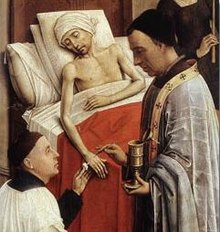 Vander Weyden Altarpiece, Anointing