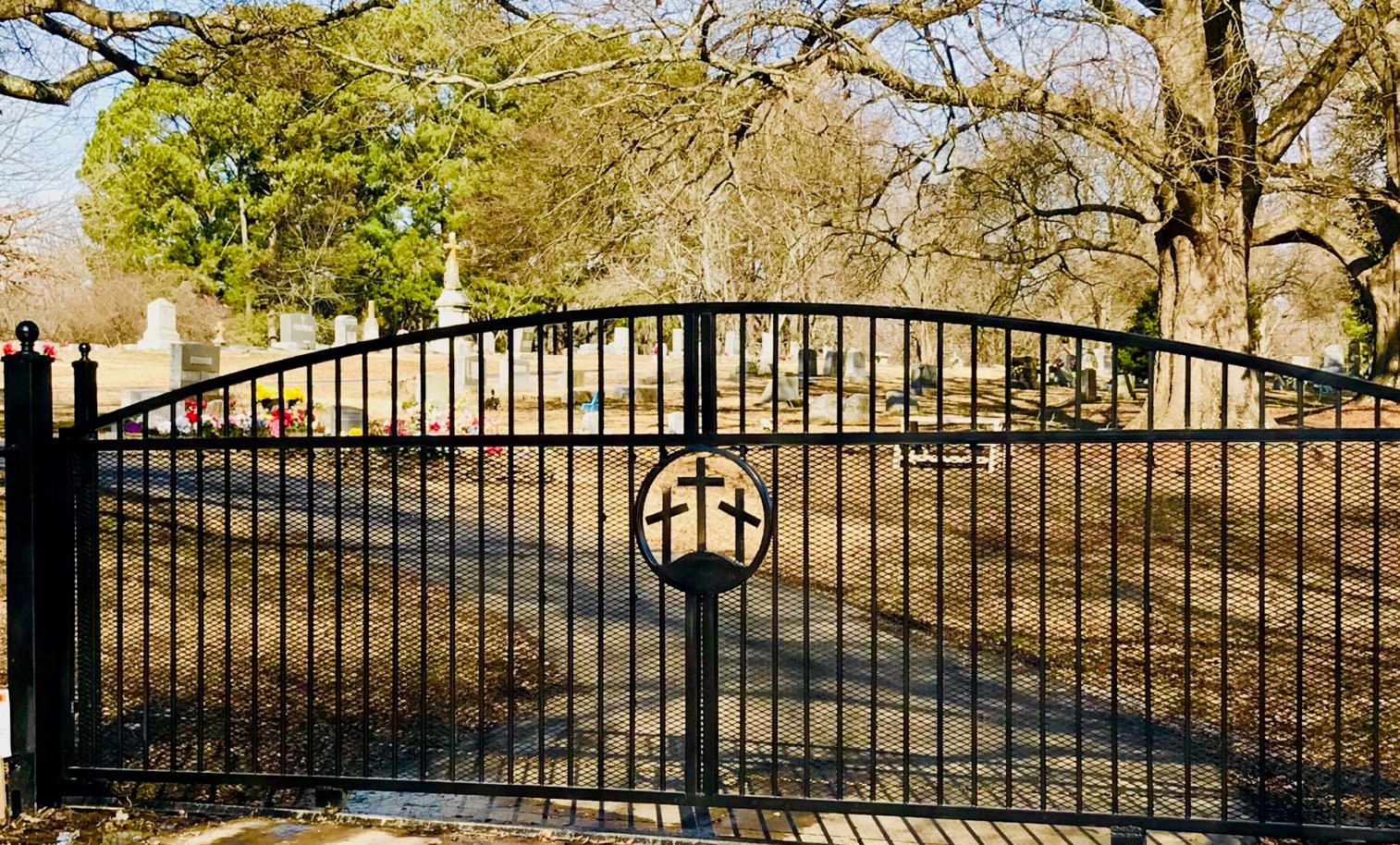 cemetery gate