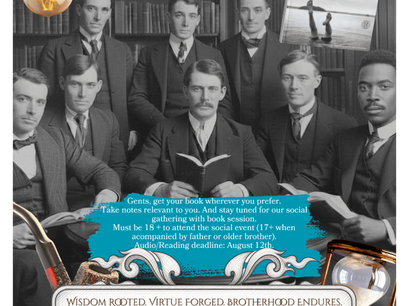 Men’s Group Book&nbsp;Reading